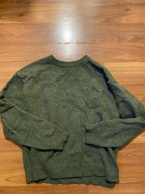 Vintage Green Wool Sweater